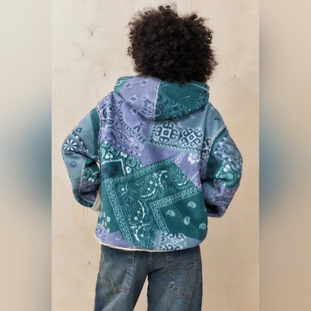 Urban Outfitters BDG Keaton Oversized Fleece Sweatshirt - Picture 4 of 4